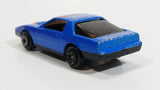 Vintage Yatming Pontiac Trans-Am Firebird Blue Black Bird No. 803 Die Cast Toy Car Vehicle