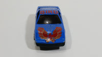 Vintage Yatming Pontiac Trans-Am Firebird Blue Black Bird No. 803 Die Cast Toy Car Vehicle