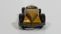 1983 Hot Wheels Auburn 852 Metalflake Gold Die Cast Toy Car Vehicle - WW - Malaysia