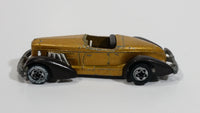 1983 Hot Wheels Auburn 852 Metalflake Gold Die Cast Toy Car Vehicle - WW - Malaysia