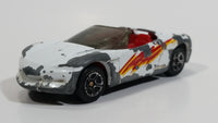 1996 Matchbox Corvette Stingray III Convertible White Die Cast Toy Car Vehicle