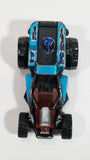 2007 Hot Wheels Swagblaster Blue and Black Die Cast Toy Car Vehicle McDonald's Happy Meal