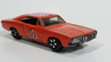 Vintage 1981 Warner Bro. ERTL Dukes of Hazzard General Lee Orange Die Cast Toy Muscle Car Vehicle TV Show Collectible