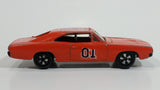 Vintage 1981 Warner Bro. ERTL Dukes of Hazzard General Lee Orange Die Cast Toy Muscle Car Vehicle TV Show Collectible