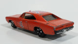 Vintage 1981 Warner Bro. ERTL Dukes of Hazzard General Lee Orange Die Cast Toy Muscle Car Vehicle TV Show Collectible