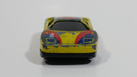 Unknown Maker Lamborghini #8 Pale Yellow Die Cast Toy Exotic Car Vehicle