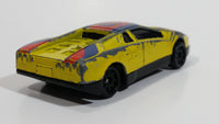 Unknown Maker Lamborghini #8 Pale Yellow Die Cast Toy Exotic Car Vehicle