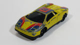 Unknown Maker Lamborghini #8 Pale Yellow Die Cast Toy Exotic Car Vehicle