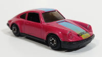 Yatming Porsche 911 No. 811 Pink Die Cast Toy Car Vehicle