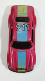 Yatming Porsche 911 No. 811 Pink Die Cast Toy Car Vehicle