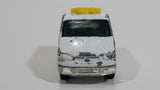 Matchbox 1995 Ford Transit Van White K-9 Patrol Delivery Truck 1/63 Scale Die Cast Toy Car Vehicle