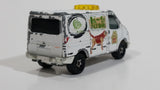 Matchbox 1995 Ford Transit Van White K-9 Patrol Delivery Truck 1/63 Scale Die Cast Toy Car Vehicle