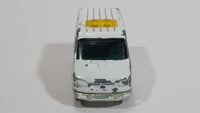 Matchbox 1995 Ford Transit Van White K-9 Patrol Delivery Truck 1/63 Scale Die Cast Toy Car Vehicle