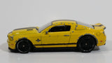 2011 Hot Wheels '10 Ford Shelby GT500 Super Snake Yellow Die Cast Toy Car Vehicle