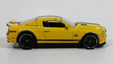 2011 Hot Wheels '10 Ford Shelby GT500 Super Snake Yellow Die Cast Toy Car Vehicle