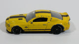 2011 Hot Wheels '10 Ford Shelby GT500 Super Snake Yellow Die Cast Toy Car Vehicle