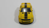 2011 Hot Wheels '10 Ford Shelby GT500 Super Snake Yellow Die Cast Toy Car Vehicle