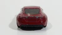 2012 Hot Wheels Faster Than Ever '12 Aston Martin DBS Dark Red Maroon Die Cast Toy Car Vehicle