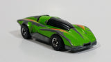 1986 Hot Wheels Crack-Ups Exotic (Top crash) Bangster Green Die Cast Toy Car Vehicle Hong Kong