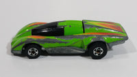 1986 Hot Wheels Crack-Ups Exotic (Top crash) Bangster Green Die Cast Toy Car Vehicle Hong Kong