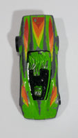 1986 Hot Wheels Crack-Ups Exotic (Top crash) Bangster Green Die Cast Toy Car Vehicle Hong Kong