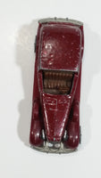 1983 Hot Wheels '35 Classic Caddy Cadillac Maroon Die Cast Toy Car Vehicle