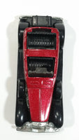 2001 Hot Wheels 1931 Duesenberg Model J ('31 Doozie) Dark Red Die Cast Toy Car Vehicle No. 176