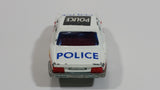 Majorette Jaguar XJ6 White No. 293 Police Cops 1/65 Scale Die Cast Toy Car Emergency Vehicle with Opening Doors