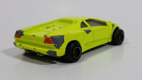 Majorette Lamborghini Diablo Fluorescent Yellow No. 219 1/58 Scale Die Cast Toy Dream Car Vehicle