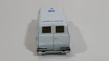 Unknown Brand Ambulance Rescue Van 05 White Die Cast Toy Car Emergency Medic Vehicle