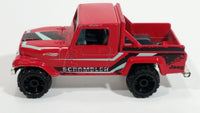 2014 Hot Wheels HW Off-Road Hot Trucks Jeep Scrambler Red Die Cast Toy Car Vehicle