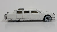 1991 Hot Wheels Limozeen White Die Cast Toy Car Limousine Limo Vehicle