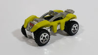 2010 Hot Wheels Spider Rider Yellow Die Cast Toy Car Vehicle