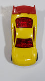 2010 Hot Wheels Police Pursuit Power Rage Yellow #55 Plastic Body Die Cast Toy Car Vehicle