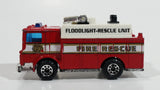 Matchbox Mack Auxiliary Power Truck Flood Light Rescue Unit Fire Truck 1/84 Scale Die Cast Toy Car Vehicle