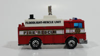 Matchbox Mack Auxiliary Power Truck Flood Light Rescue Unit Fire Truck 1/84 Scale Die Cast Toy Car Vehicle