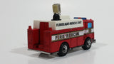 Matchbox Mack Auxiliary Power Truck Flood Light Rescue Unit Fire Truck 1/84 Scale Die Cast Toy Car Vehicle