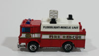 Matchbox Mack Auxiliary Power Truck Flood Light Rescue Unit Fire Truck 1/84 Scale Die Cast Toy Car Vehicle