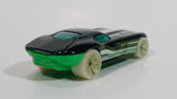 2014 Hot Wheels HW Race Night Storm Fast FeLion Metalflake Midnight Green Die Cast Toy Car Vehicle