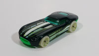 2014 Hot Wheels HW Race Night Storm Fast FeLion Metalflake Midnight Green Die Cast Toy Car Vehicle