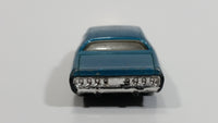 2011 Hot Wheels Muscle Mania '71 Dodge Charger Light Blue Die Cast Toy Muscle Car Vehicle