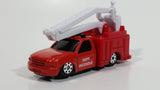 Maisto Fire Truck "Dept Incendie" Red Die Cast Toy Bucket Rescue Emergency Vehicle