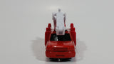 Maisto Fire Truck "Dept Incendie" Red Die Cast Toy Bucket Rescue Emergency Vehicle