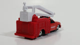 Maisto Fire Truck "Dept Incendie" Red Die Cast Toy Bucket Rescue Emergency Vehicle