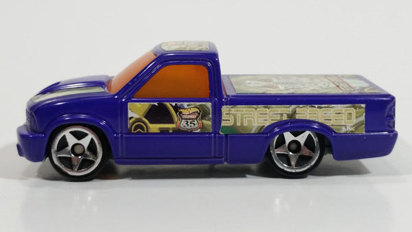 2003 Hot Wheels Street Breed Street Truck Purple Die Cast Toy Vehicle McDonalds Happy Meal