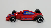 Unknown Brand Varta Batteries Power Race Red Die Cast Toy Race Car Vehicle