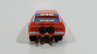 1999 Johnny Lightning NHRA Funny Car Legends Ford Mustang Lew Arrington Orange Die Cast Toy Car Vehicle with Lift Up Body