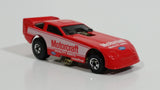 1990 Hot Wheels Probe Funny Car Motorcraft Quality Parts Red Die Cast Toy Car Vehicle with Lift Up Body