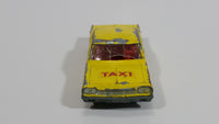 Vintage 1965 Lesney Matchbox Series Chevrolet Impala Taxi Cab No. 20 Yellow Die Cast Toy Car Vehicle