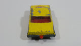 Vintage 1965 Lesney Matchbox Series Chevrolet Impala Taxi Cab No. 20 Yellow Die Cast Toy Car Vehicle